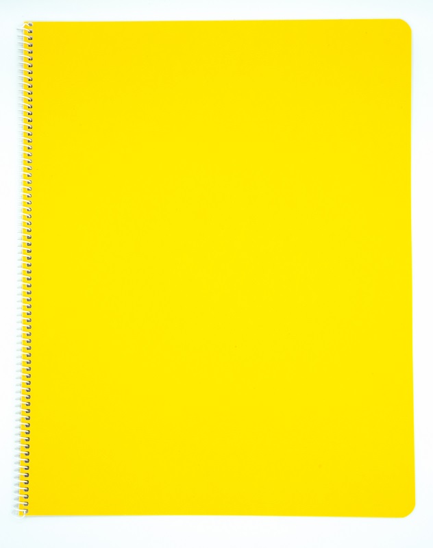 Literacy Main Lesson Books - Yellow image