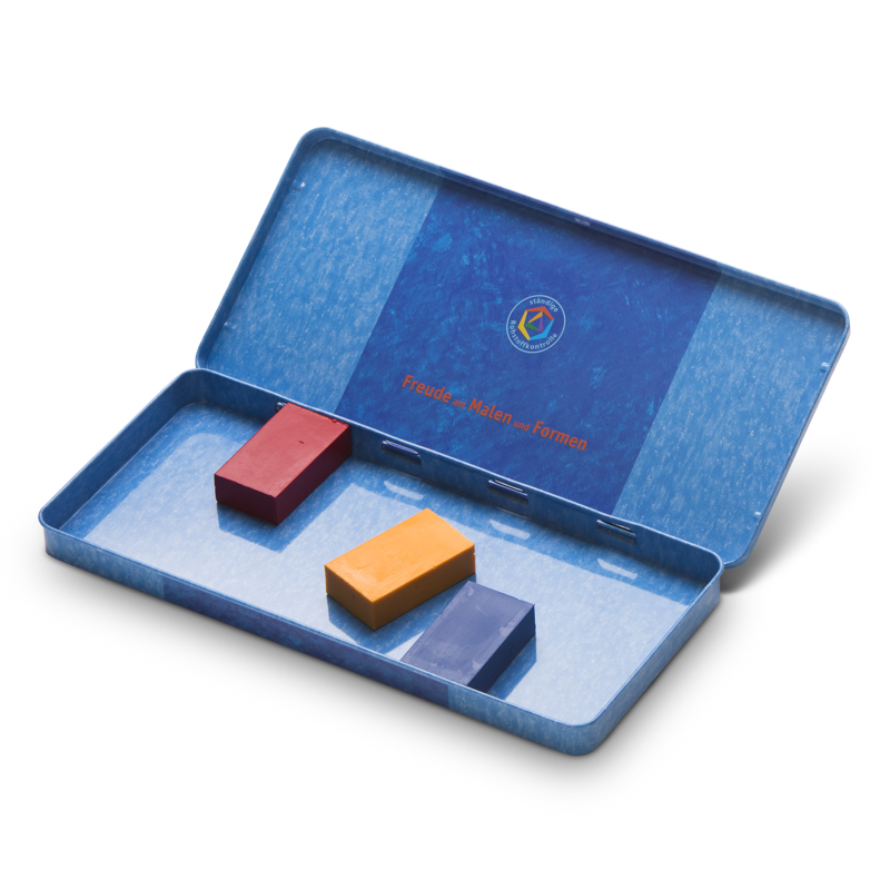 Stockmar Empty Tin for 16 Wax Crayon Blocks image