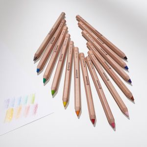 Stockmar coloured Pencils Hexagonal Assortment 12+1 (German)