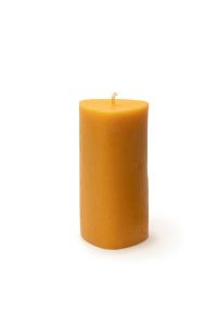 Dipam Candle Triangular w/ Structure ST7 170 x 90 mm 3 Pieces - Beeswax